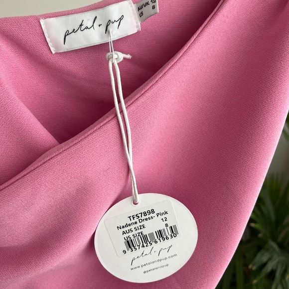 NWT Petal + Pup Nadene One Strap Midi Dress - Picture 4 of 6